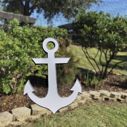 DCentral ANCHOR Screen Magnet: Double-Sided Décor; For Non-Retractable Screens, Multipurpose, Helps to Stop Walking into screens, Covers small tears in Screens, . Size 4.5" x .6"