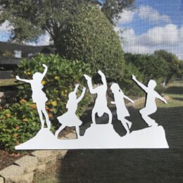 DCentral CHILDHOOD Flexible Screen Magnet Décor; Double-Sided, for Non-Retractable Screens, Helps to Stop Walking into Screens, Covers Small tears in Screens, Sizes W 9.5" x 5.2"