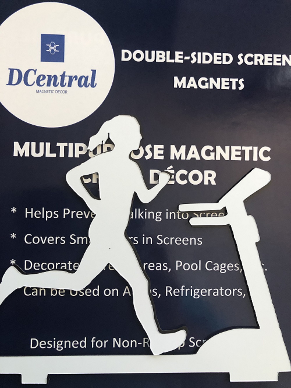 DCentral Dragon Screen Magnet - Double-Sided Decor For Patio Screens, Prevents Walking Into Screens - View #5