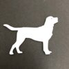 DCentral® Labrador II Flexible Safety Screen Magnets: Double-Sided. Bright White-Easier to See Day & Night. Decorative. Helps to Stop Walking into Screens, Size W 6.25" x L 4.5" - Image 2